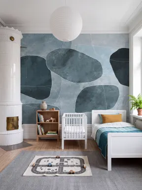 Verleihen Sie Ihrer Umgebung mit dem intensiven Blau der Geometric Essence einen kühnen und modernen Stil. Diese Fototapete erhebt Ihr Raumdesign auf ein neues Level und verkörpert gleichzeitig ein Gefühl von Stärke und Individualität. Be You.