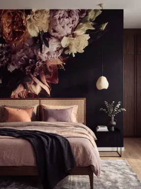 Dark Elegance in Bloom
