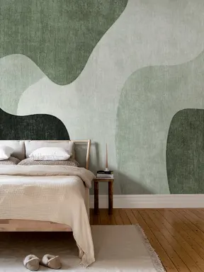 Abstract Patches, Green