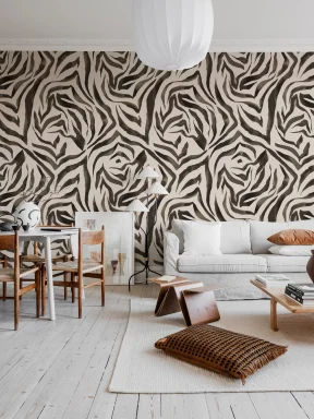 Luxury Zebra, Walnut