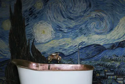 Starry Night by Van Gogh Repeatable