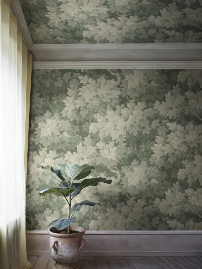 Vintage Foliage, Light Green