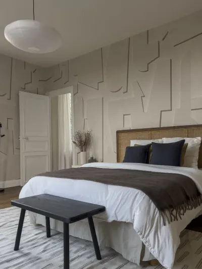 Abstract Wood, Beige