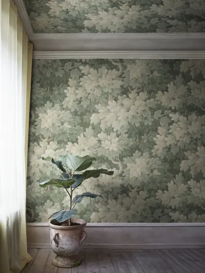 Vintage Foliage, Light Green