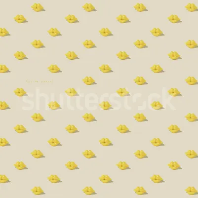 Kissing Booth, Yellow pattern image