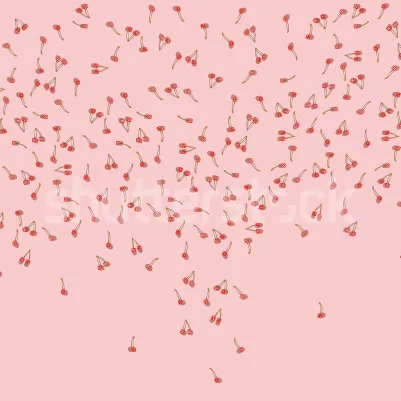 Cherry Dice, Pink pattern image