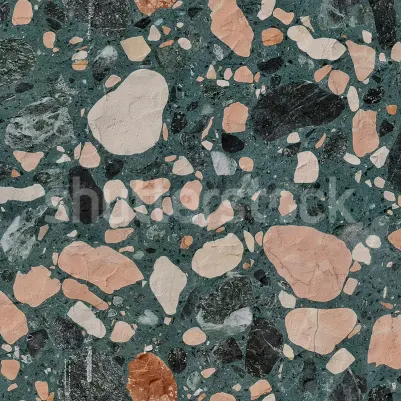 Terrazzo Bold, Emerald pattern image