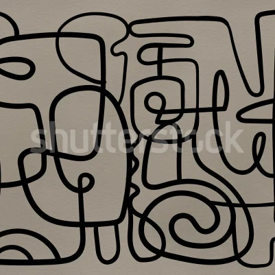 Artsy, Warm Gray pattern image