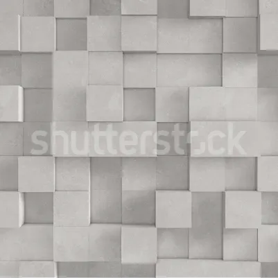 3D Boxes, Gray pattern image