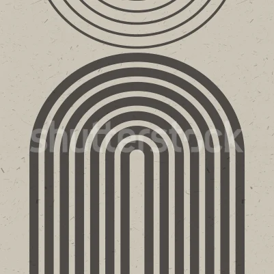 Abstract Vaults, Gray pattern image