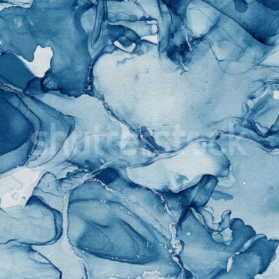Blue Watercolors pattern image