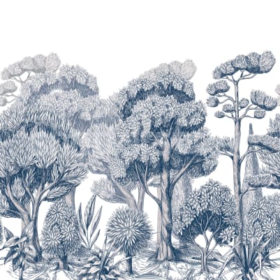 Forest Park, Blue pattern image