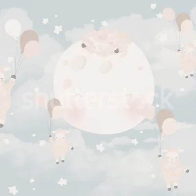 Counting Sheeps pattern image