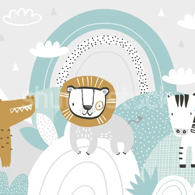 Jolly Jungle, Soft pattern image