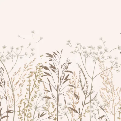 Straw Meadow, Beige pattern image