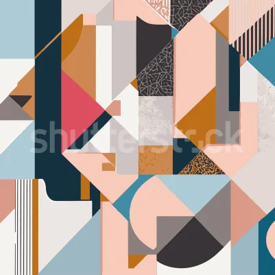 Retro Shapes, Multi pattern image