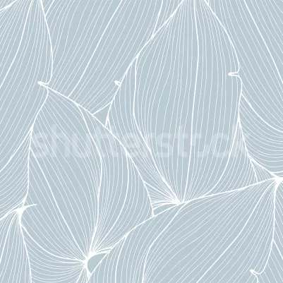 Big Leafs, Baby Blue pattern image
