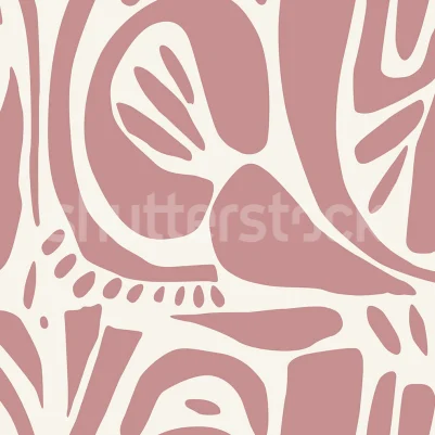Abstract Forms, Soft Pink pattern image