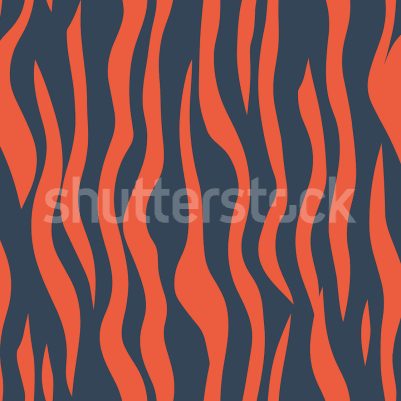 Zebra Lines, Blue & Red pattern image