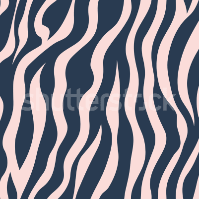 Zebra Lines, Blue & Pink pattern image