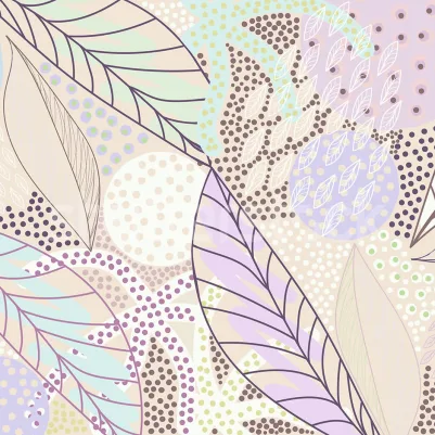 Artsy Leafs, Lilac pattern image