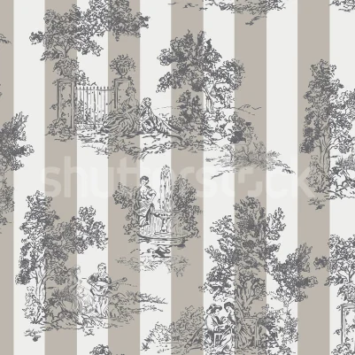Happy Toile, Pearl pattern image