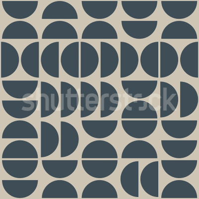 Geometry Shapes, Midnight Blue pattern image