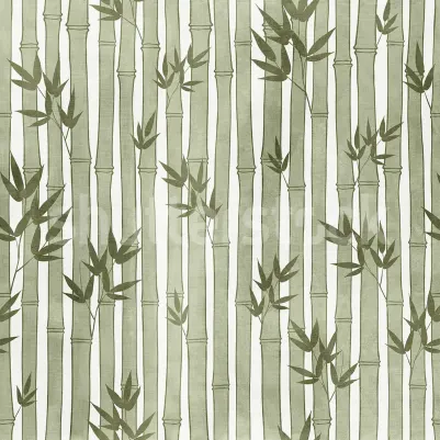 Bamboo Forest, Green pattern image