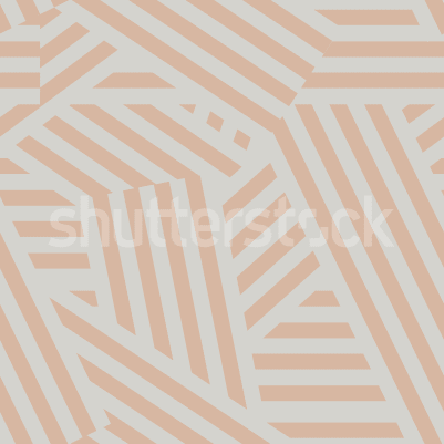 Abstract Stripes, Peach & Pearl pattern image