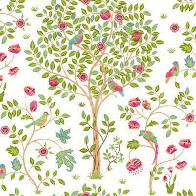 Bird Garden, Day pattern image