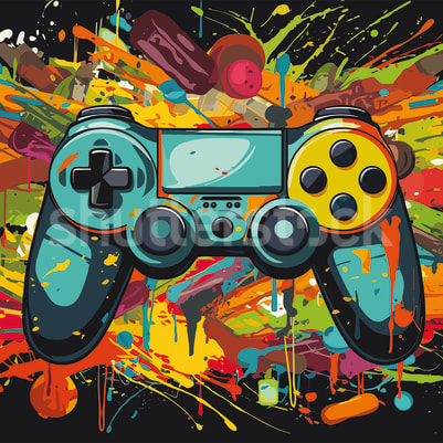 Player Two, Night pattern image