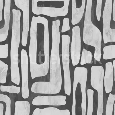 Aesthetic Shapes, Gray pattern image