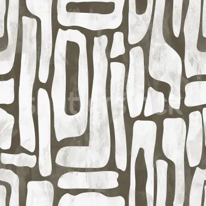 Aesthetic Shapes, Brown pattern image