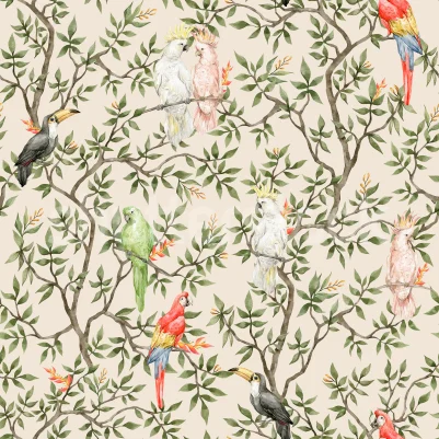 Parrot Shrubbery, Sand pattern image