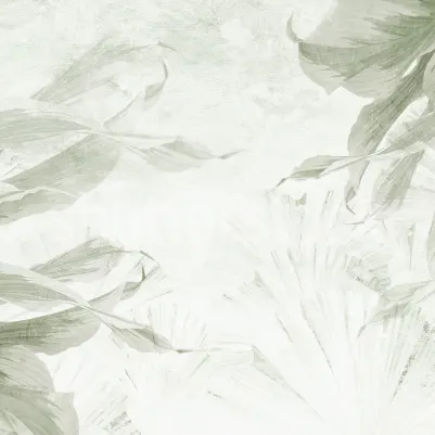 Leafy Dream, Green pattern image