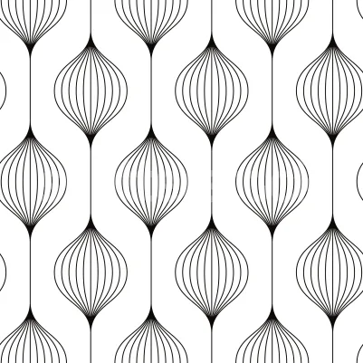 Retro Flow, Licorice pattern image