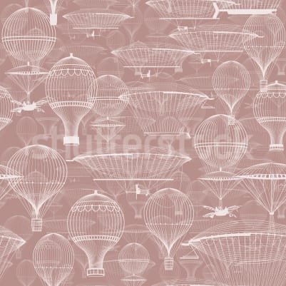 Bon Voyage, Pink pattern image
