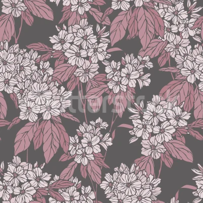 Jasmine Veil, Pink pattern image