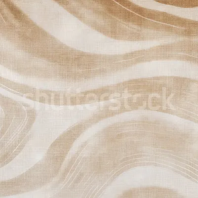 Ocean Lines, Beige pattern image