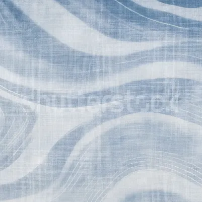 Ocean Lines, Blue pattern image