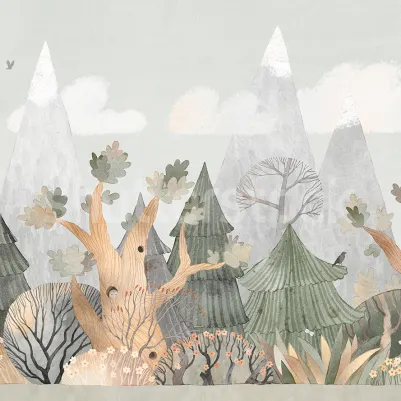 Woodland Tales, Day pattern image
