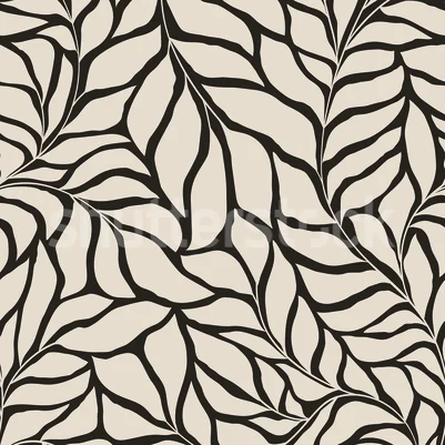 Midnight Vines, Black pattern image