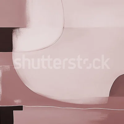 Abstract Shapes, Burgundy pattern image