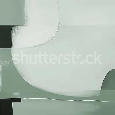 Abstract Shapes, Green pattern image