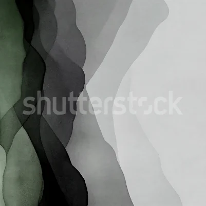 Vertical Gradient, Green pattern image