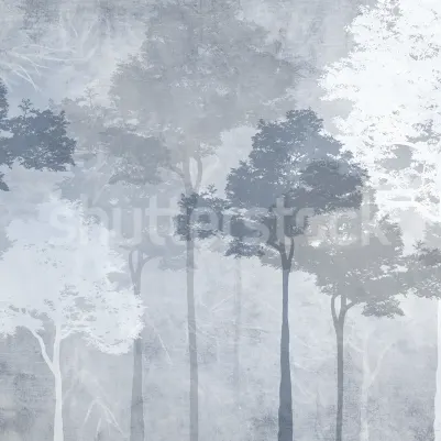 Silent Woods, Frost pattern image
