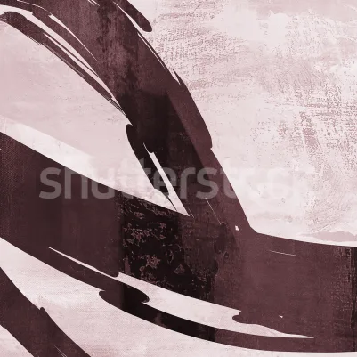 Artzy Stripes, Burgundy pattern image