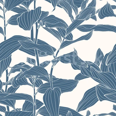 Rose Grape, Blue pattern image