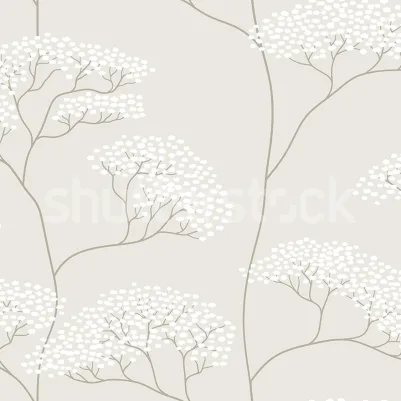 Cow Parsley, Gray pattern image