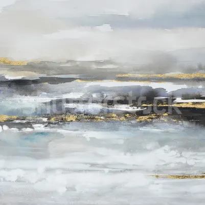 Abstract Ocean, Gray pattern image